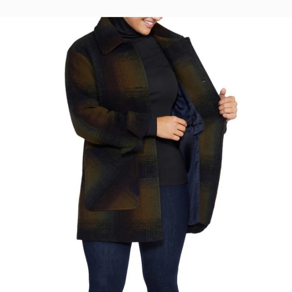 Pendleton Ladies' Wool Blend Topper Coat NWT - Picture 4 of 8